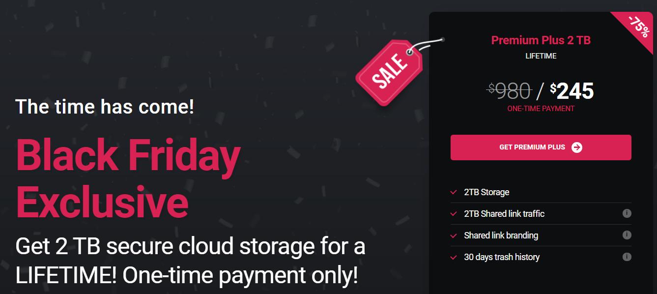 pcloud family black friday