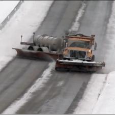 Drifting-snow-plow