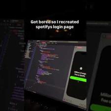 I love recreating home pages when I’m bored