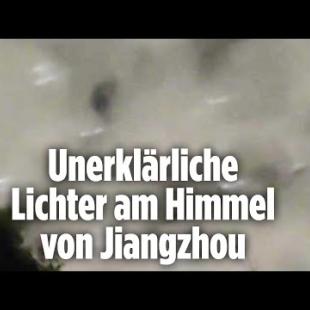[독일 Bild紙] China in Angst: Unheimliches Licht-Spektakel gleicht Ufo