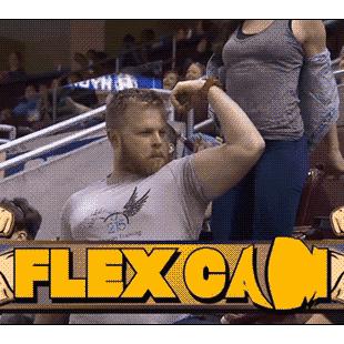 Girl vs. guy on the Flex Cam