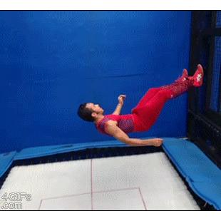 Trampoline flips