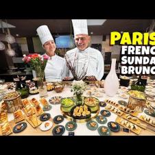 All You Can Eat FRENCH SUNDAY BRUNCH vs DINNER BUFFET in Paris France
