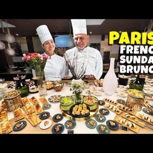 All You Can Eat FRENCH SUNDAY BRUNCH vs DINNER BUFFET in Paris France