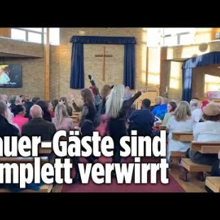 [독일 Bild紙] Verrückter Flashmob mitten auf einer Beerdigung