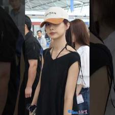 블랙 쯔위 공항룩 #TZUYU #TWICE