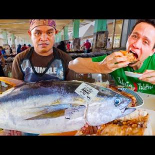 Filipino Seafood Tour - KING OF TUNA in Mindanao, Philippines!! 🇵🇭 (This Is Crazy!!)