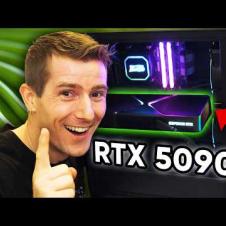 I Was The FIRST To Game On The RTX 5090 - NVIDIA 50 Series Announcement