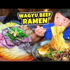 WAGYU BEEF RAMEN & 30 Minute SUSHI Omakase | Japanese RAMEN TOUR of Chicago