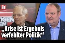 [독일 Bild紙] Energie-Krise: Schäubles „komischer Ton“ kann es nicht sein | Ralf Schuler bei BILD Live