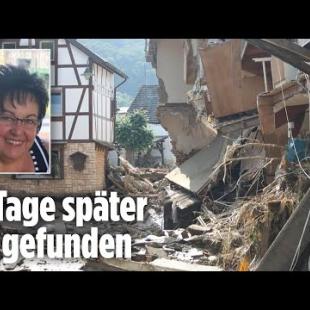 [독일 Bild紙] Frau mitsamt ihrem Haus durch Flut weggeschwemmt | Rech (Ahrtal)