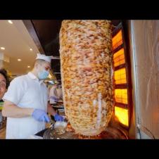 They Serve 1000’s a Day!! BIGGEST SHAWARMA - Middle Eastern Food!!