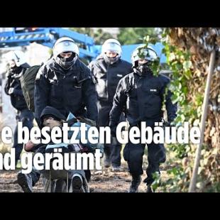 [독일 Bild紙] Lützerath nach der Demo: Polizei holt letzte Aktivisten vom Baum