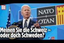 [독일 Bild紙] Joe Biden macht versehentlich Schweiz zum Nato-Beitrittskandidaten