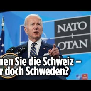[독일 Bild紙] Joe Biden macht versehentlich Schweiz zum Nato-Beitrittskandidaten