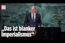 [독일 Bild紙] Rede vor der UN-Vollversammlung: Scholz warnt die ganze Welt vor Putin