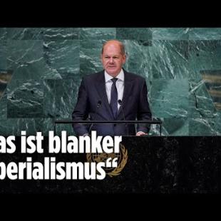 [독일 Bild紙] Rede vor der UN-Vollversammlung: Scholz warnt die ganze Welt vor Putin