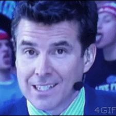 Fans-licking-sportscasters-head