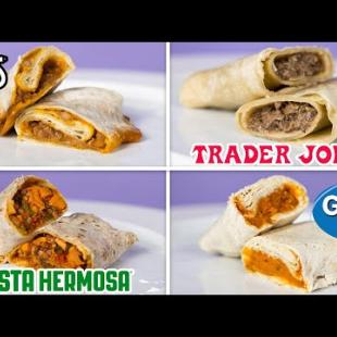 Pro Chefs Blind Taste Test Every Frozen Burrito | The Taste Panel | Epicurious