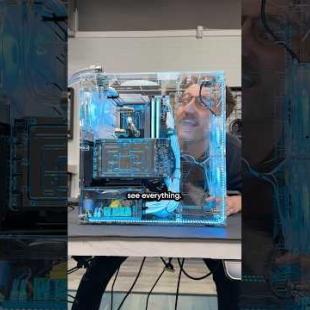 We made a Transparent PC