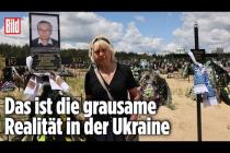 [독일 Bild紙] Ukraine-Krieg: Hier werden hunderte Soldaten beerdigt | Kiew