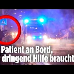 [독일 Bild紙] Irrer wirft in Silvester-Nacht Feuerlöscher auf vorbeifahrenden Krankenwagen