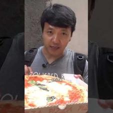 How Pizza To-Go Works in Italy (Blew My Mind!) #shorts