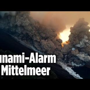 [독일 Bild紙] Krater kracht ins Mittelmeer | Vulkanausbruch Stromboli