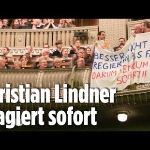 [독일 Bild紙] Klima-Protest bei Dreikönigstreffen: FDP-Chef rechnet mit Aktivisten ab