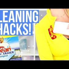 20+ Surprising Cleaning Hacks using the Magic Eraser!