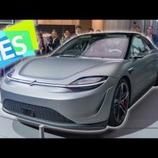 Dope Tech of CES 2020: Sony Made a Car?!