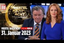 [독일 Bild紙] 🔴 Viertel nach Acht – 31. Januar 2023 | u.a. mit Uwe Dorendorf, Hannes Jaenicke, Patricia Platiel