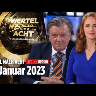 [독일 Bild紙] 🔴 Viertel nach Acht – 31. Januar 2023 | u.a. mit Uwe Dorendorf, Hannes Jaenicke, Patricia Platiel