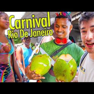 Brazil's Street Food MARKET MADNESS 🇧🇷 Carnival Rio De Janeiro Food Tour with @rio4fun