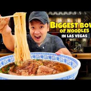 All You Can Eat Cajun LOBSTER Seafood Boil & The BIGGEST Bowl of Noodles in Las Vegas