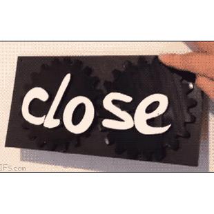 Open Close Sign