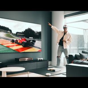 Best Projector for a Home Theatre - Hisense L9Q Short Throw Laser Projector