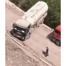 트럭기사 대단해요