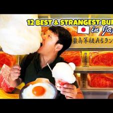 Top 12 BEST & STRANGEST All You Can Eat BUFFETS in Japan