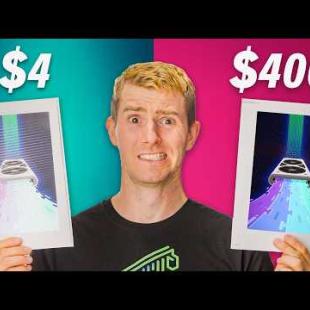 $4 vs $40 vs $400 printer