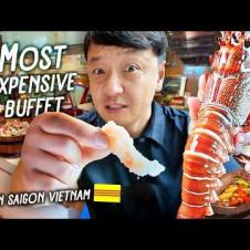 INSIDE the MOST EXPENSIVE Lobster BRUNCH BUFFET in Saigon Vietnam