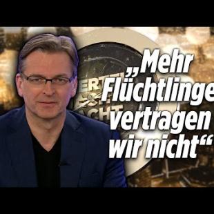 [독일 Bild紙] „Wir können uns keine Flüchtlingskrise mehr leisten!“ | Claus Strunz bei Viertel nach Acht