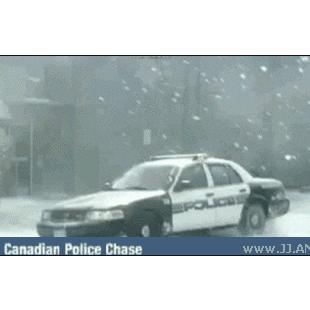 캐나다 경찰 추격전