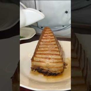 How the FAMOUS "Bacon Pyramid" Dish is Cooked at a FIVE STAR Restaurant #shorts