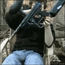 Paintball-gun-demonstration