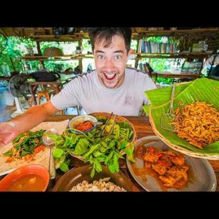Thailand Village Food 🇹🇭 UNSEEN Fishing & Foraging in HUGE Lagoon (Phatthalung)