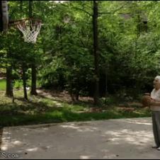 할머니와 농구