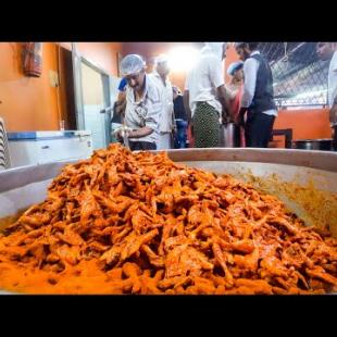 1,200 Fried Chickens!! GIANT INDIAN FOOD Wedding for 3,000 People! | Kerala, India!