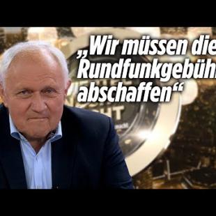 [독일 Bild紙] „Stoppt den Staatsfunk!“ | Josef Kraus bei Viertel nach Acht