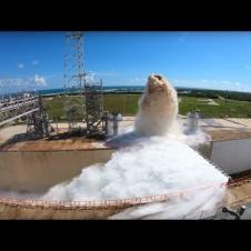 NASA 케네디 우주 센터에서 발사대 수해 시스템 시험 실시
